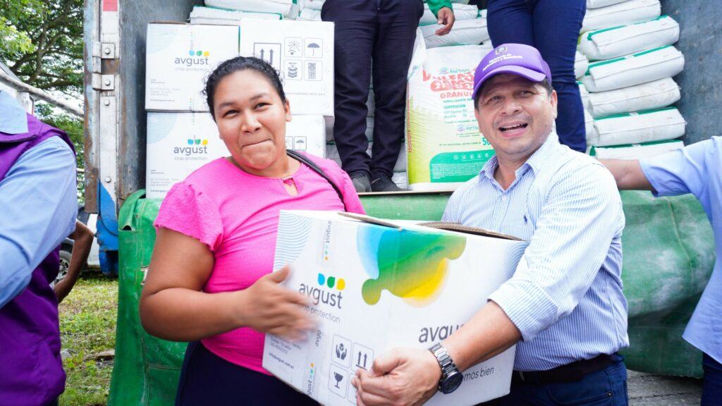 Agricultores beneficiados
